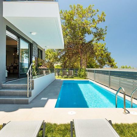 Nisos Villa, Pool & Heated Spawhirlpool, Walking To Beach, By Thinkvilla สฟากากิ ภายนอก รูปภาพ