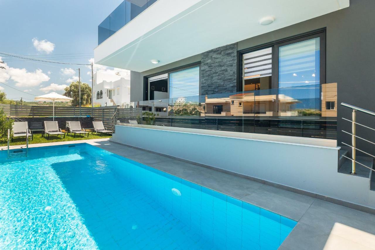 Nisos Villa, Pool & Heated Spawhirlpool, Walking To Beach, By Thinkvilla สฟากากิ ภายนอก รูปภาพ