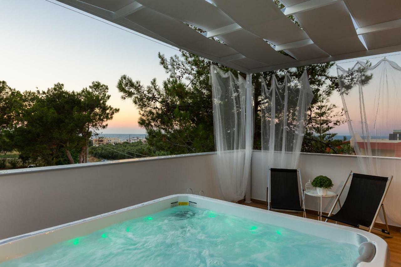 Nisos Villa, Pool & Heated Spawhirlpool, Walking To Beach, By Thinkvilla สฟากากิ ภายนอก รูปภาพ