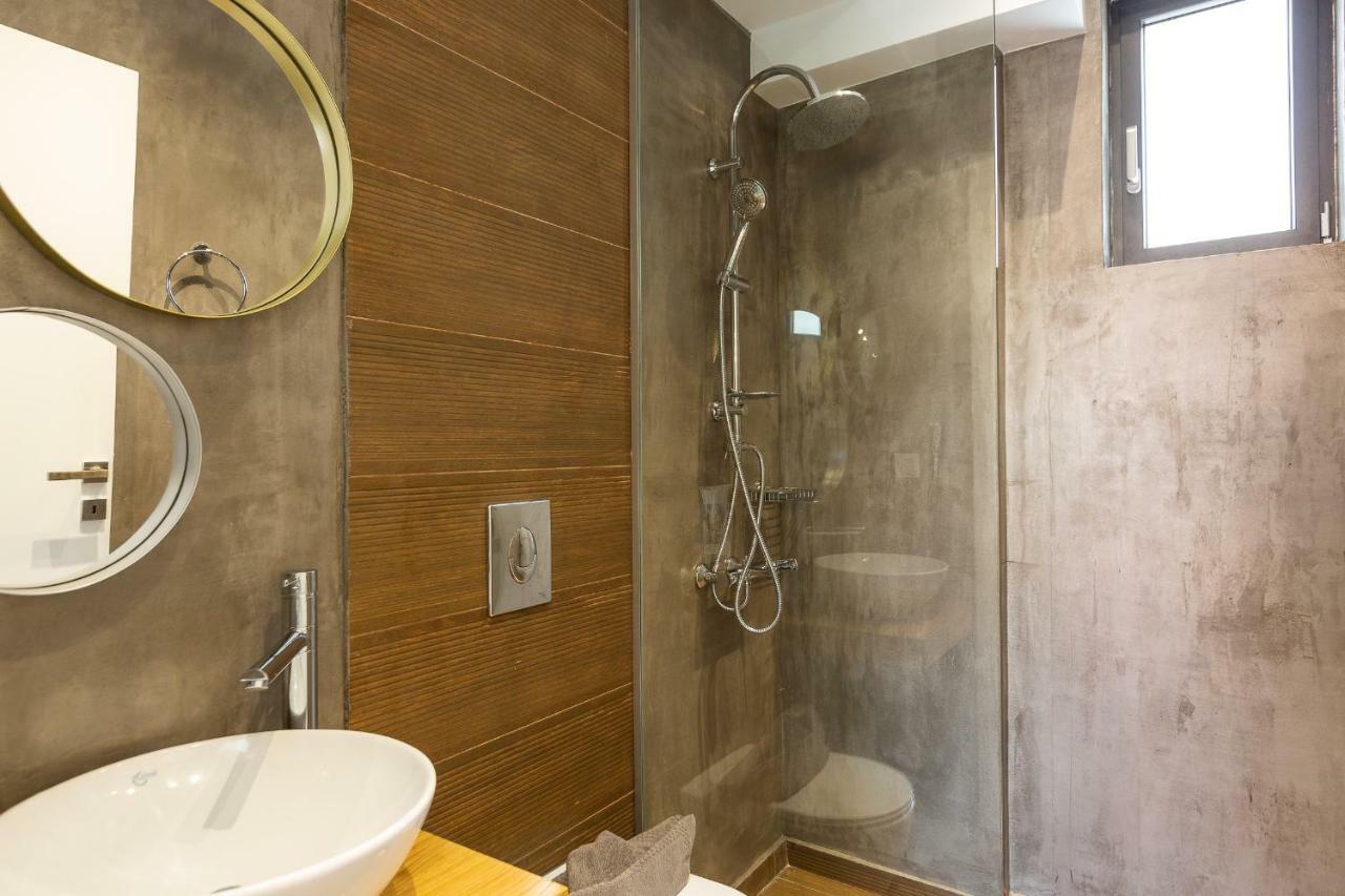 Nisos Villa, Pool & Heated Spawhirlpool, Walking To Beach, By Thinkvilla สฟากากิ ภายนอก รูปภาพ